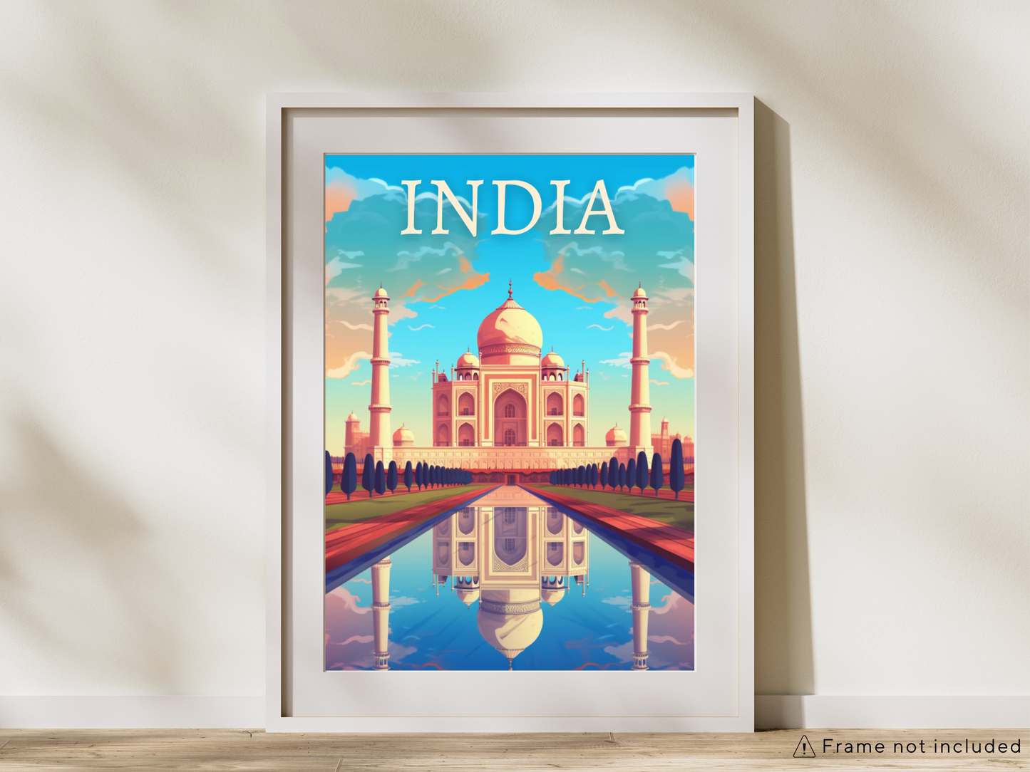 India Printed Poster