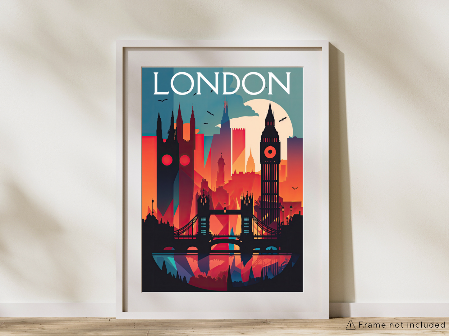 London Printed Poster