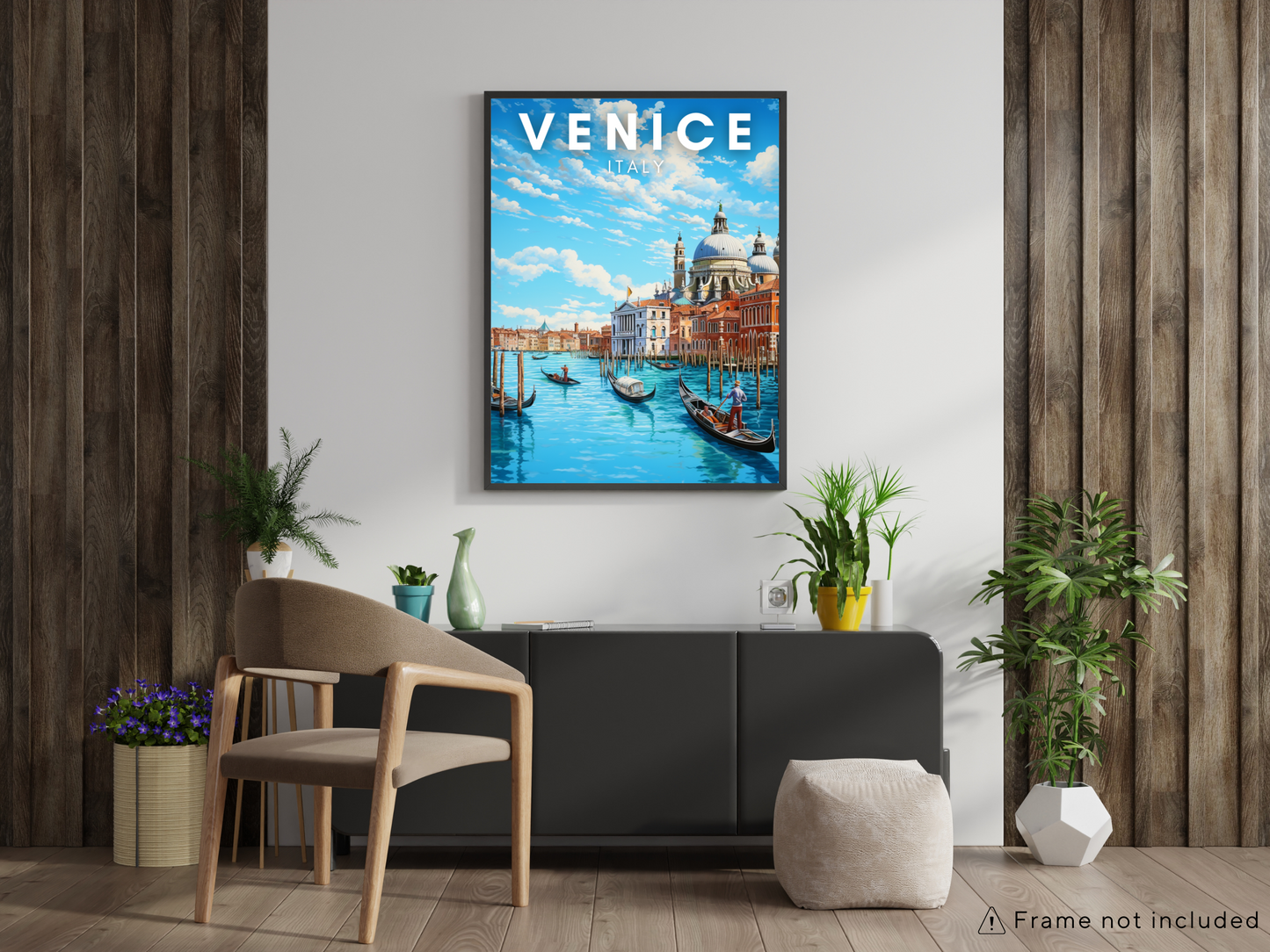 Italy: Venice Printed Poster