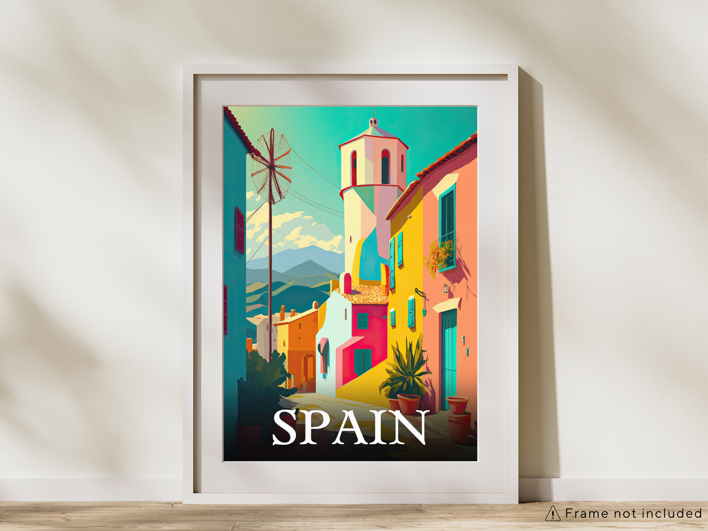 Spain Printed Poster