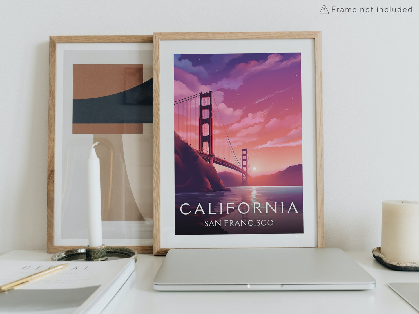 California (San Francisco) Downloadable Poster