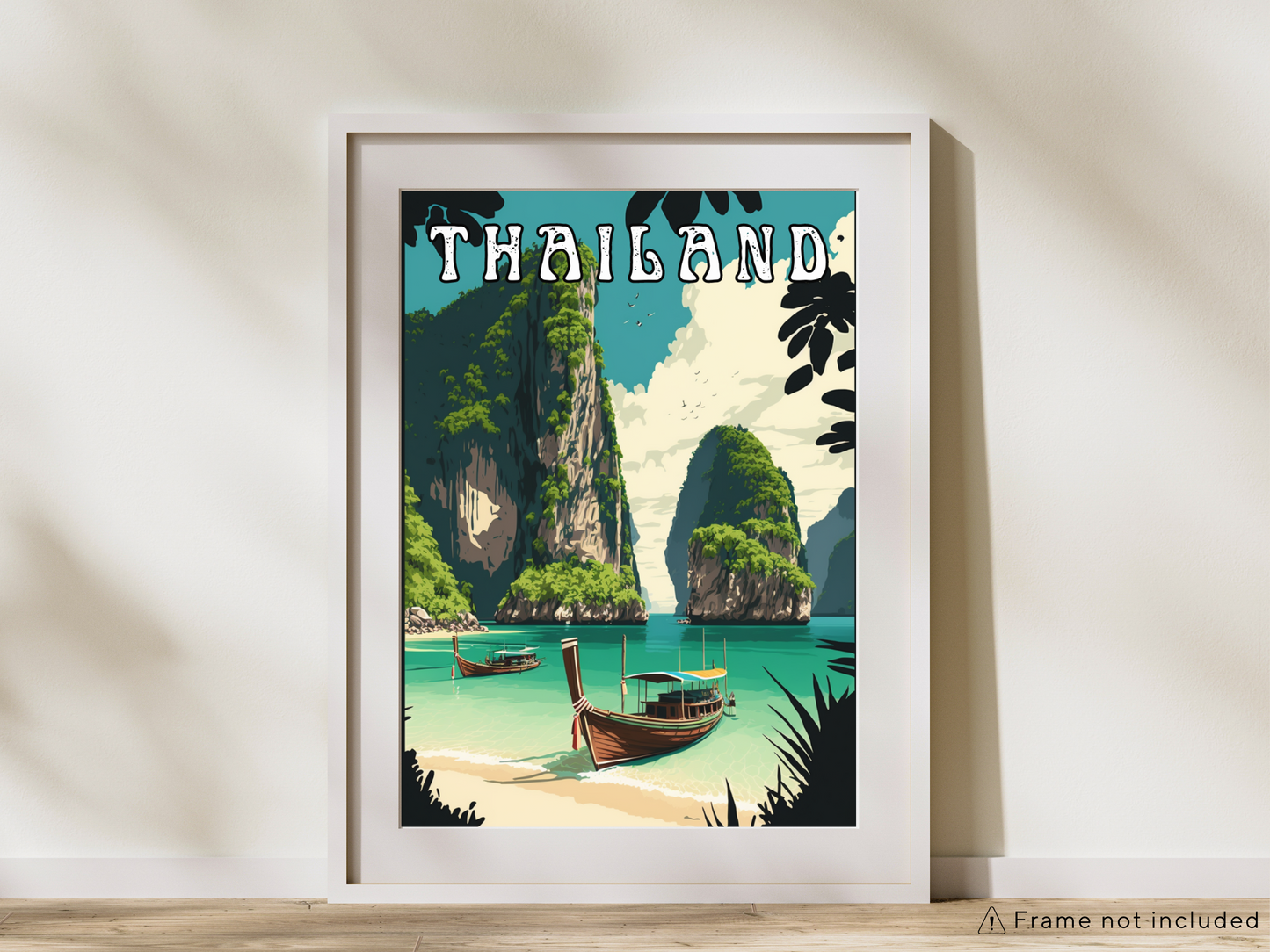 Thailand Printed Poster