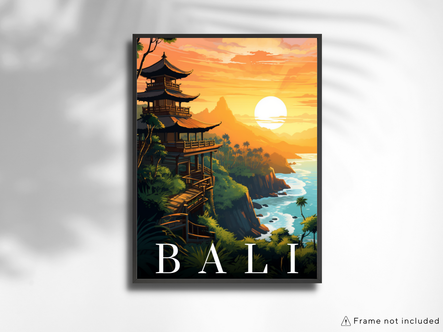 Bali Printed Poster