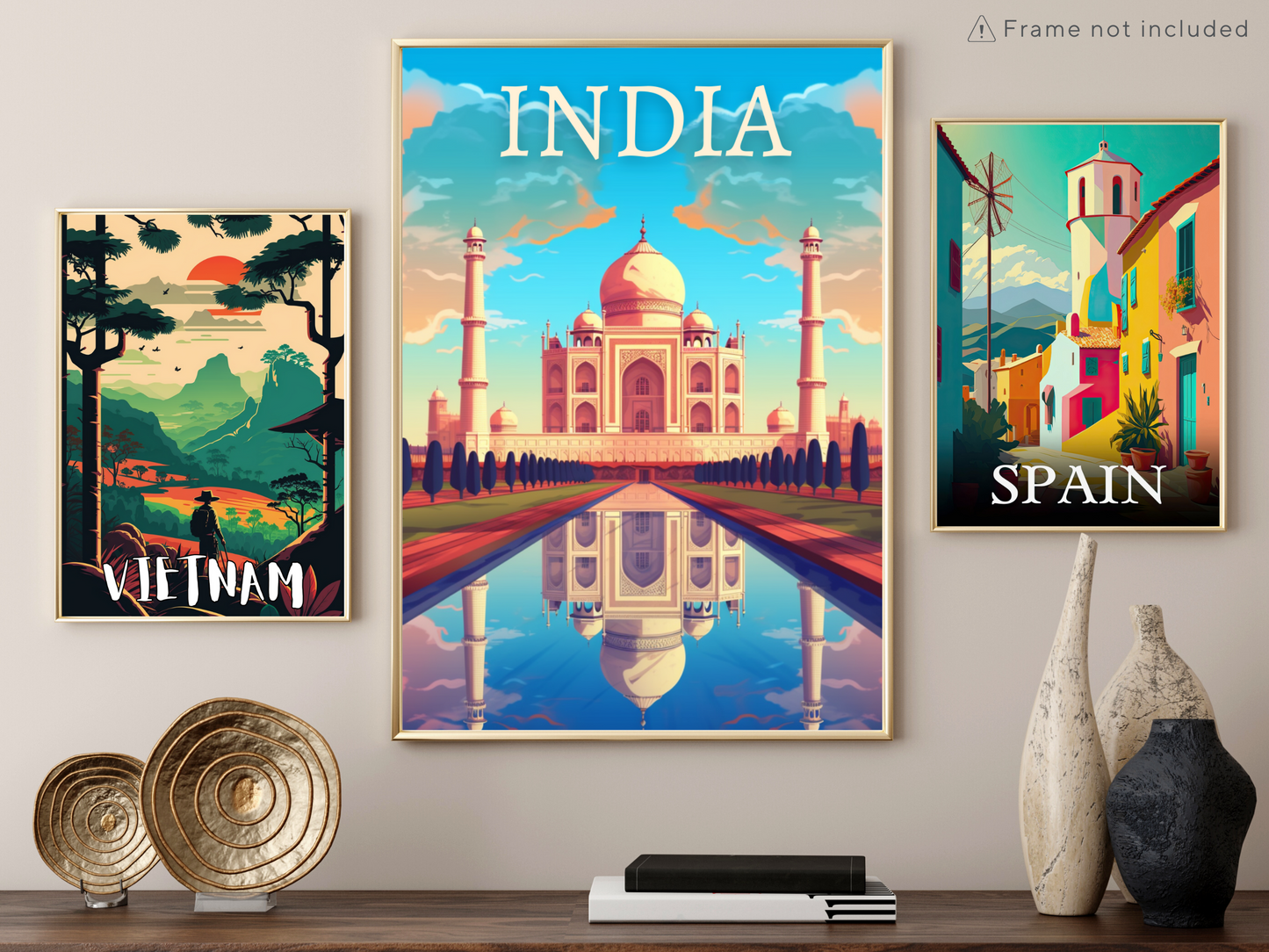 India Printed Poster