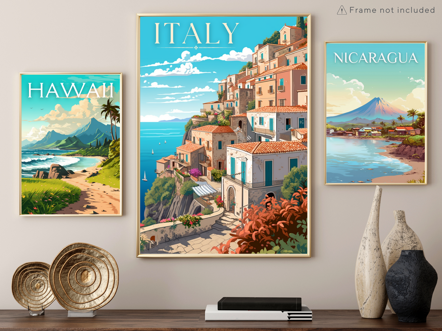 Italy Printed Poster