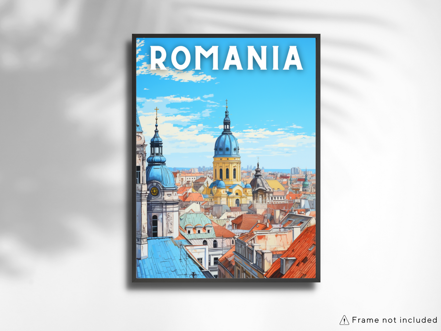 Romania Printed Poster