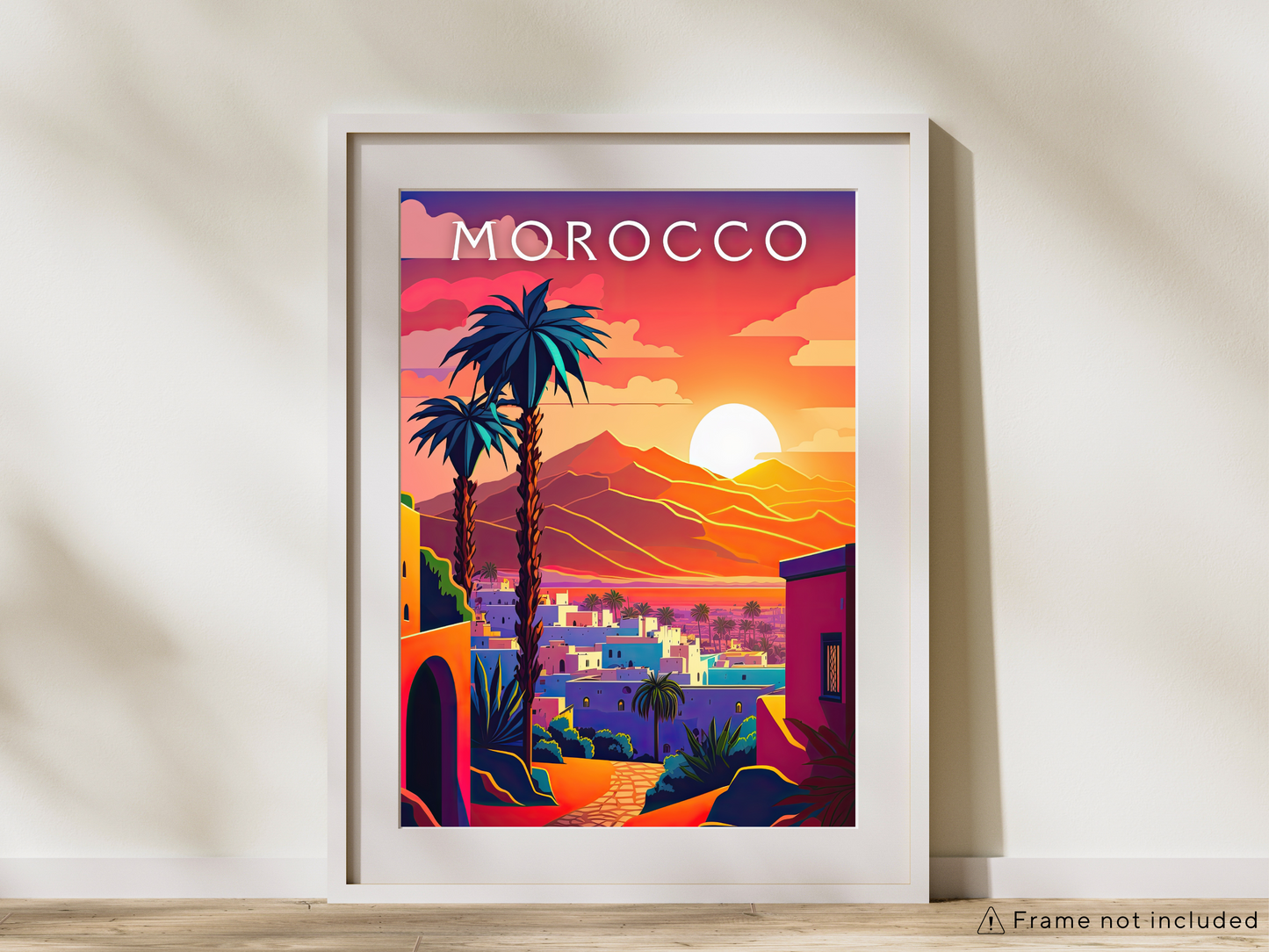 Morocco Printed Poster