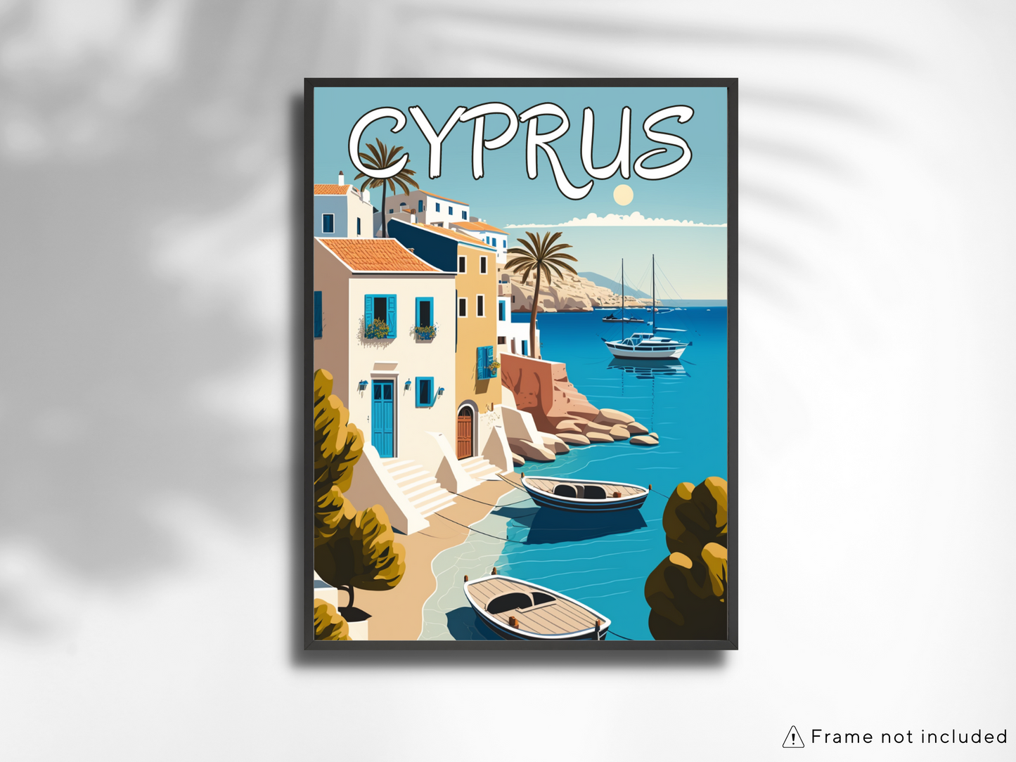 Cyprus Printed Poster