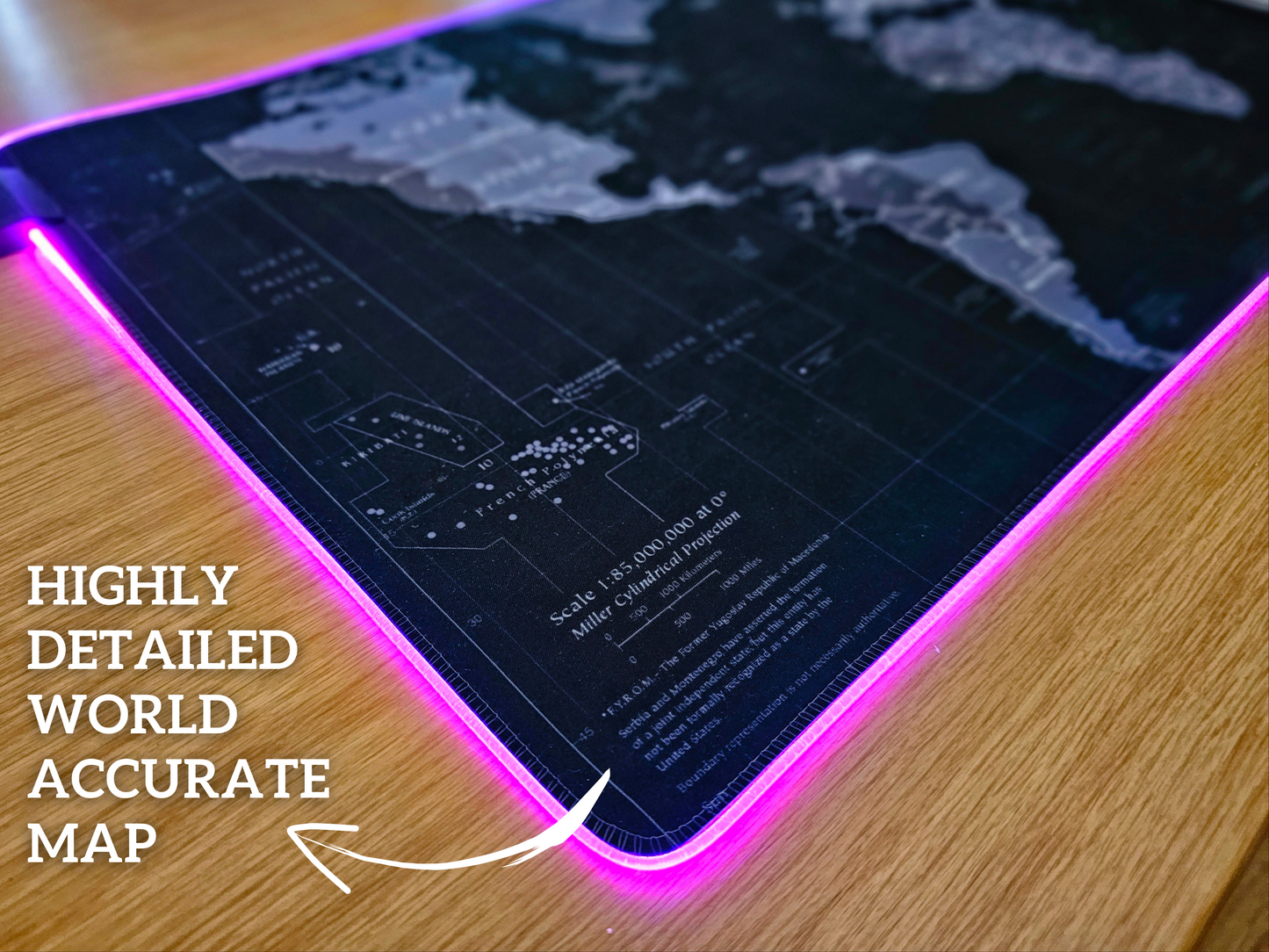 LED Nomadic Mouse Pad