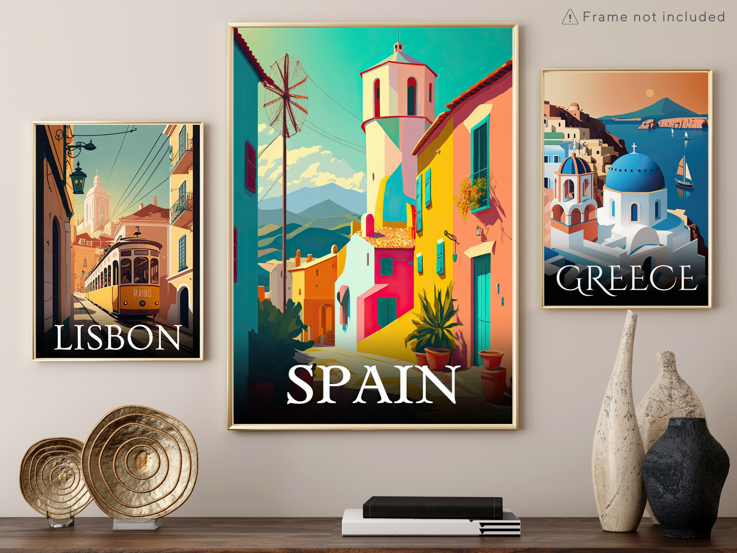 Spain Printed Poster