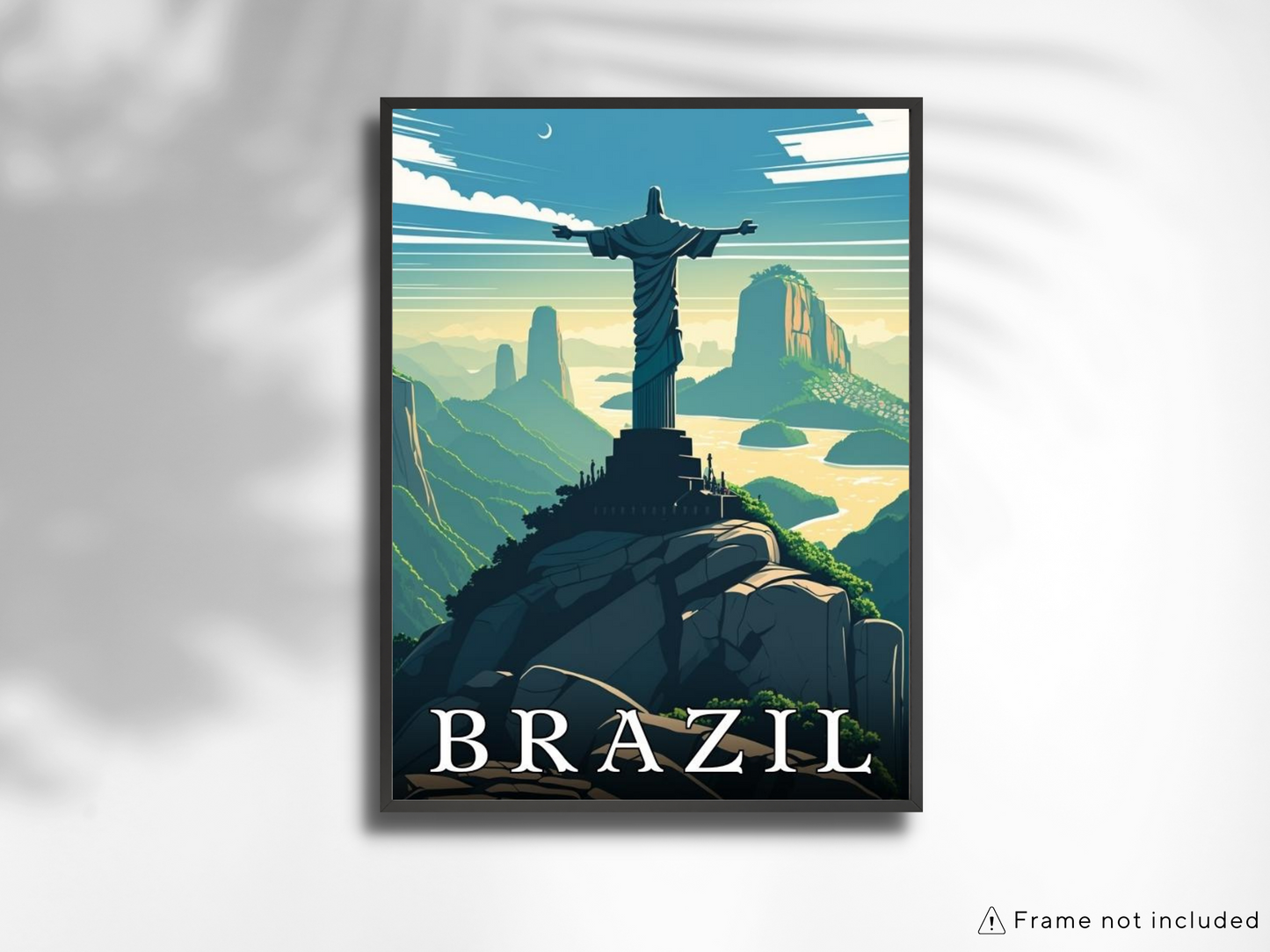 Brazil Printed Poster