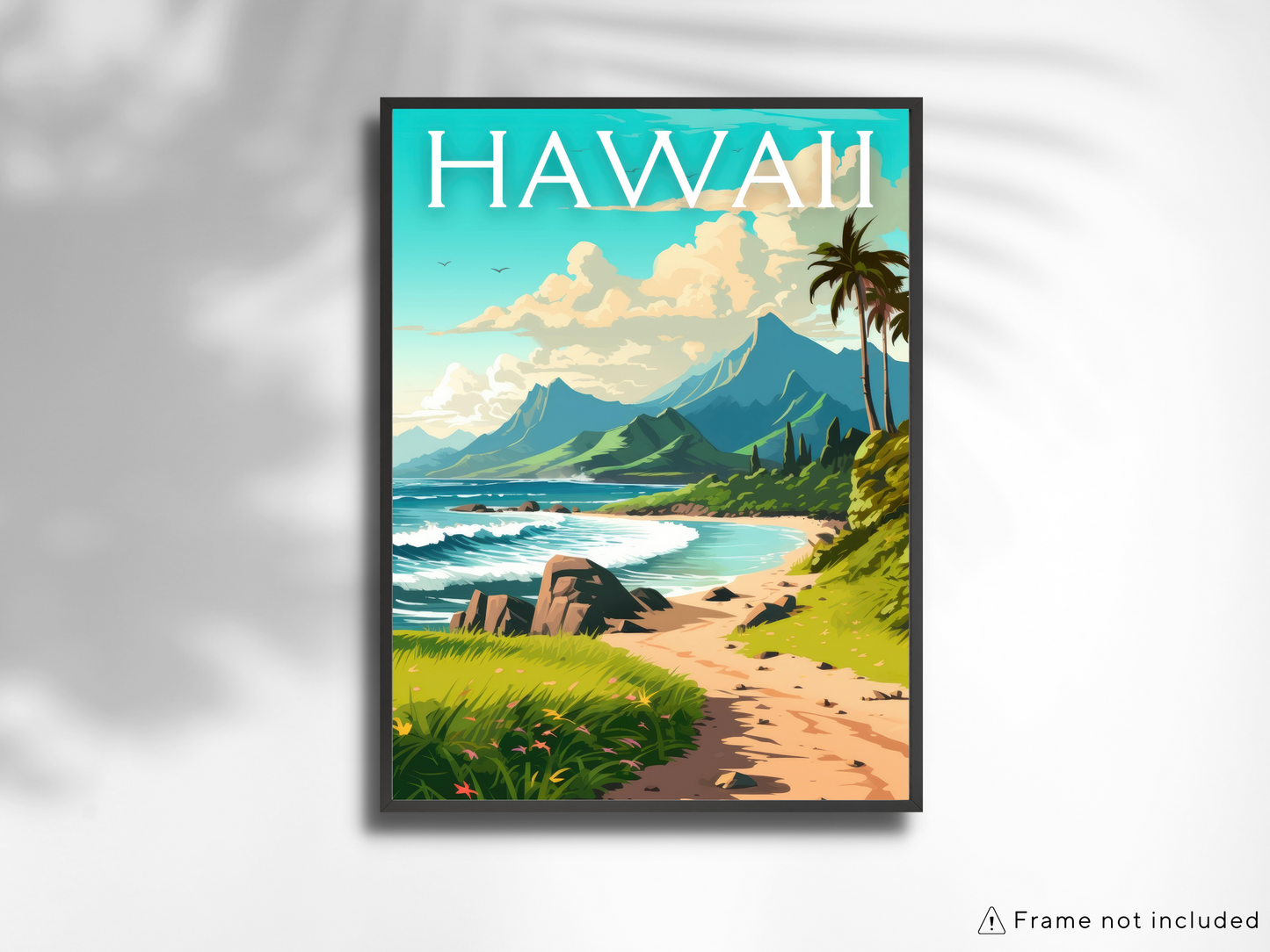 Hawaii Printed Poster