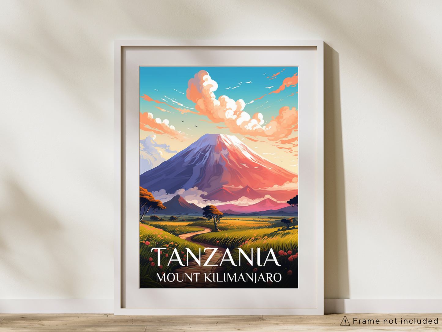 Tanzania Printed Poster