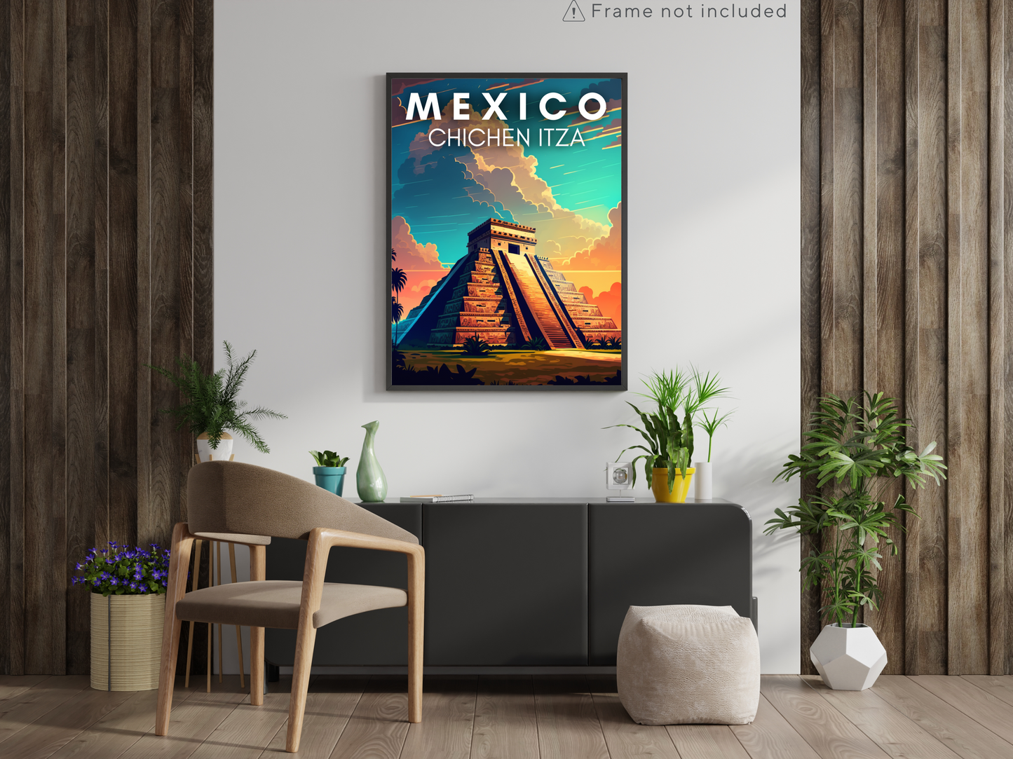 Mexico (Chichen Itza) Downloadable Poster