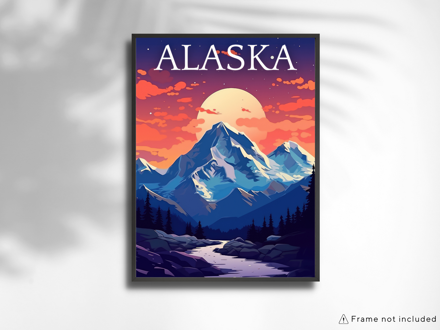 Alaska Printed Poster