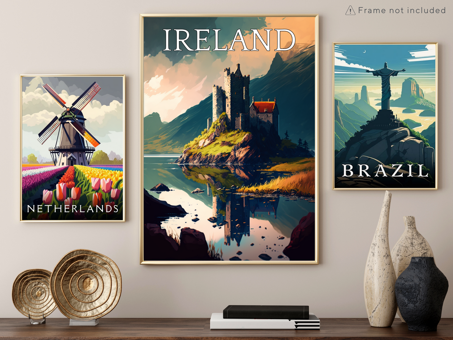 Ireland Printed Poster