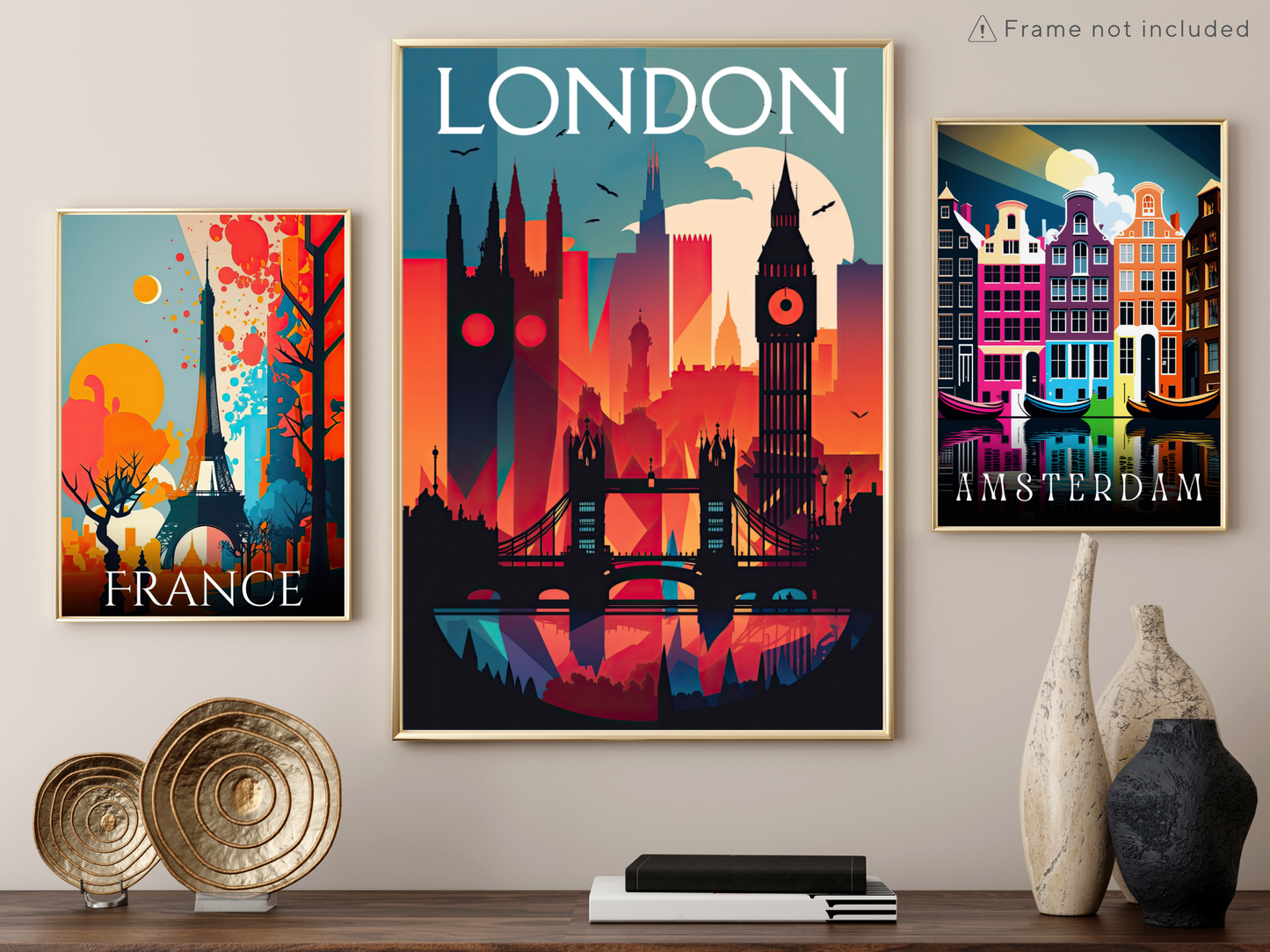 London Printed Poster