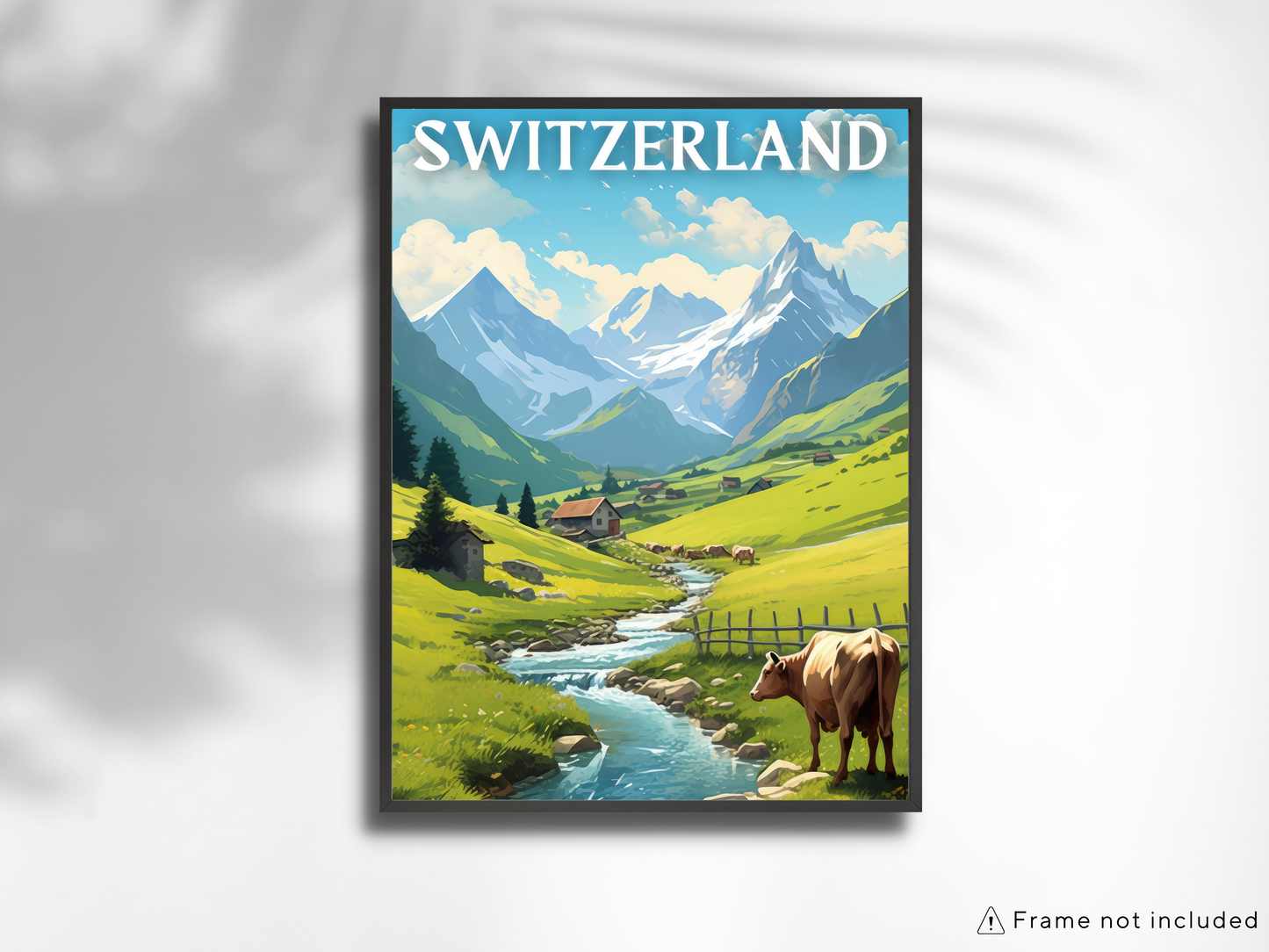 Switzerland Printed Poster