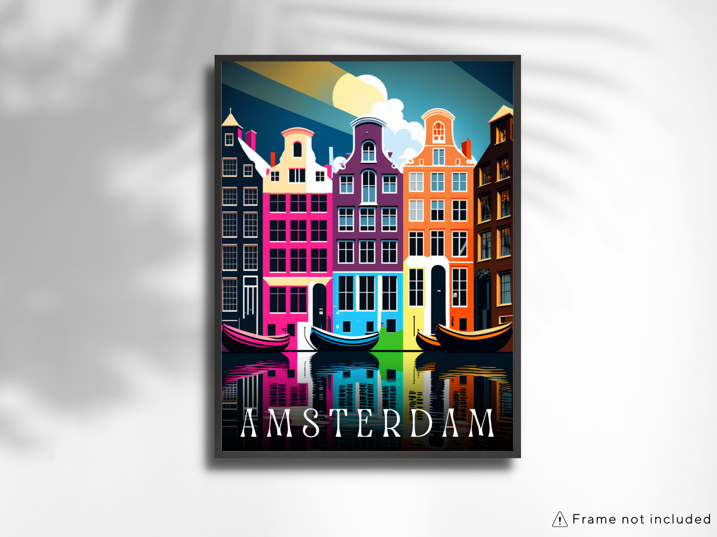 Amsterdam Printed Poster