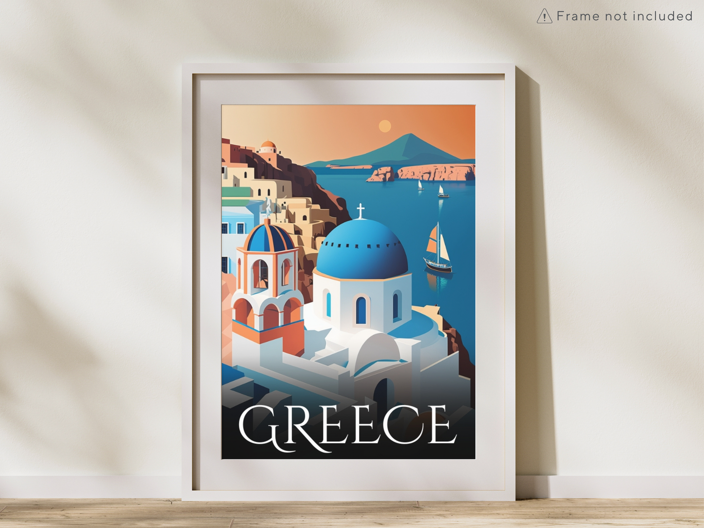 Greece Downloadable Poster