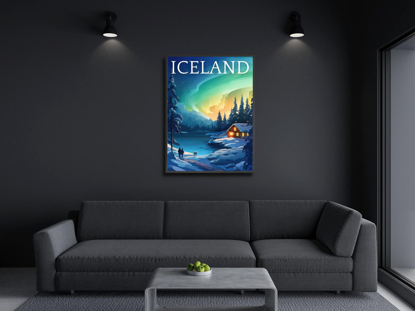 Iceland Printed Poster