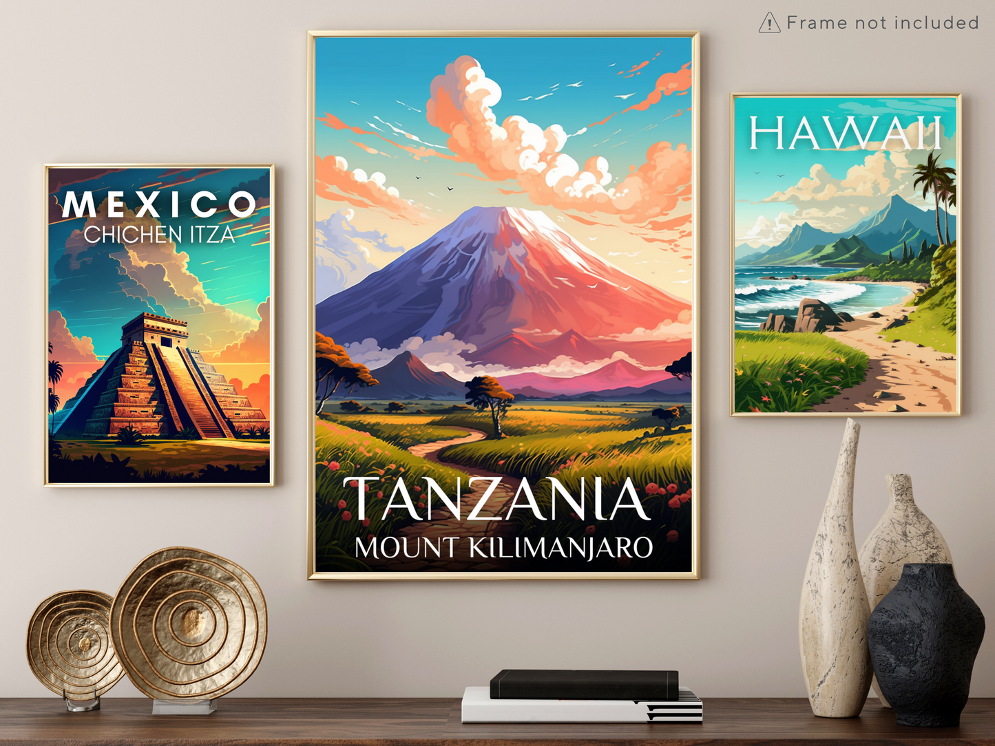 Tanzania Printed Poster