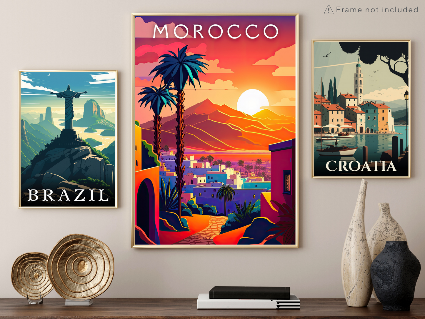 Morocco Printed Poster