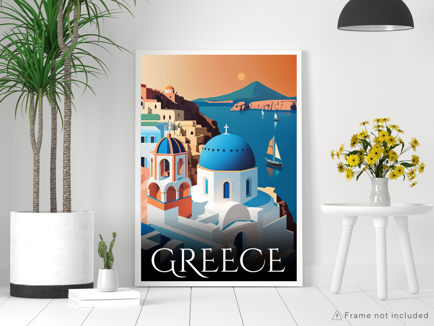 Greece Downloadable Poster