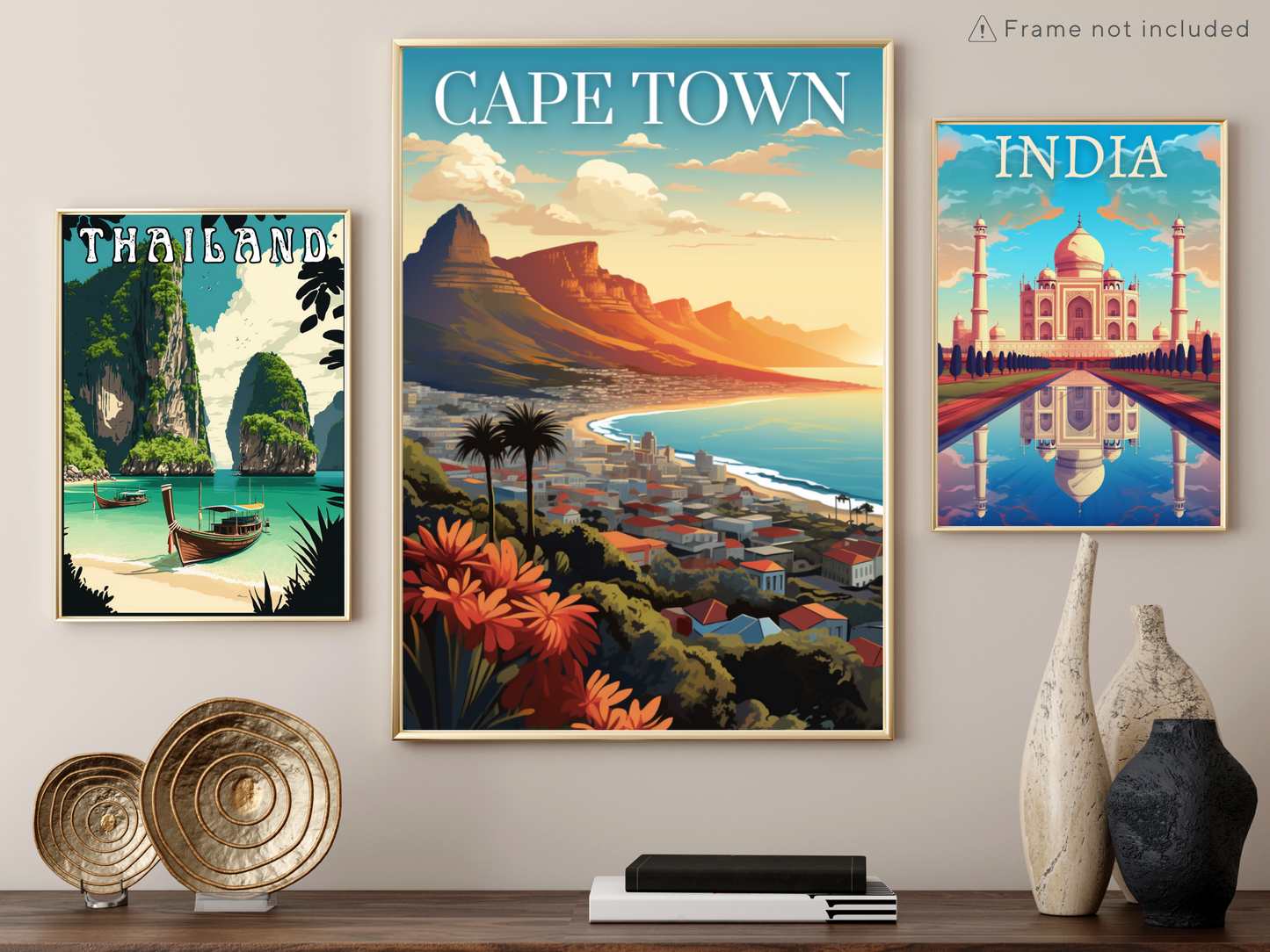 Cape Town Printed Poster