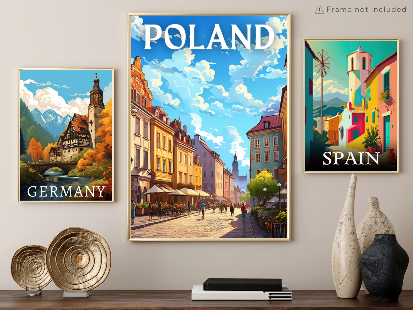 Poland Printed Poster