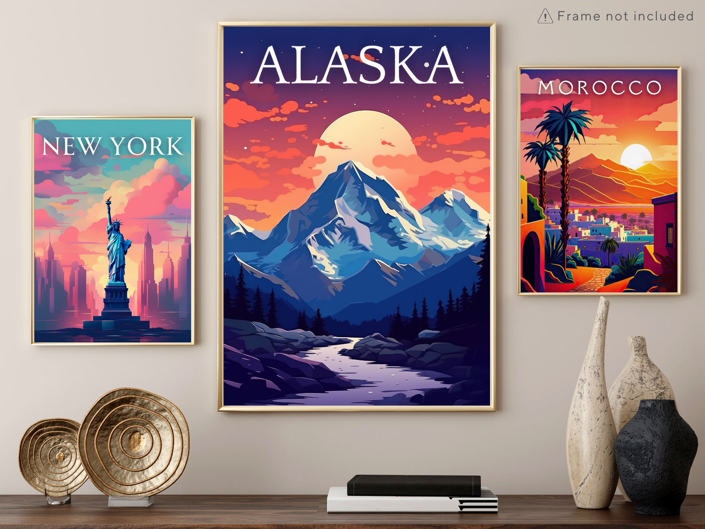 Alaska Printed Poster