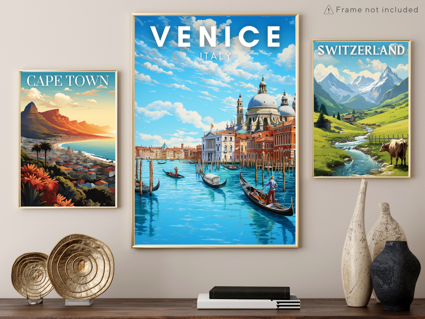 Italy: Venice Printed Poster