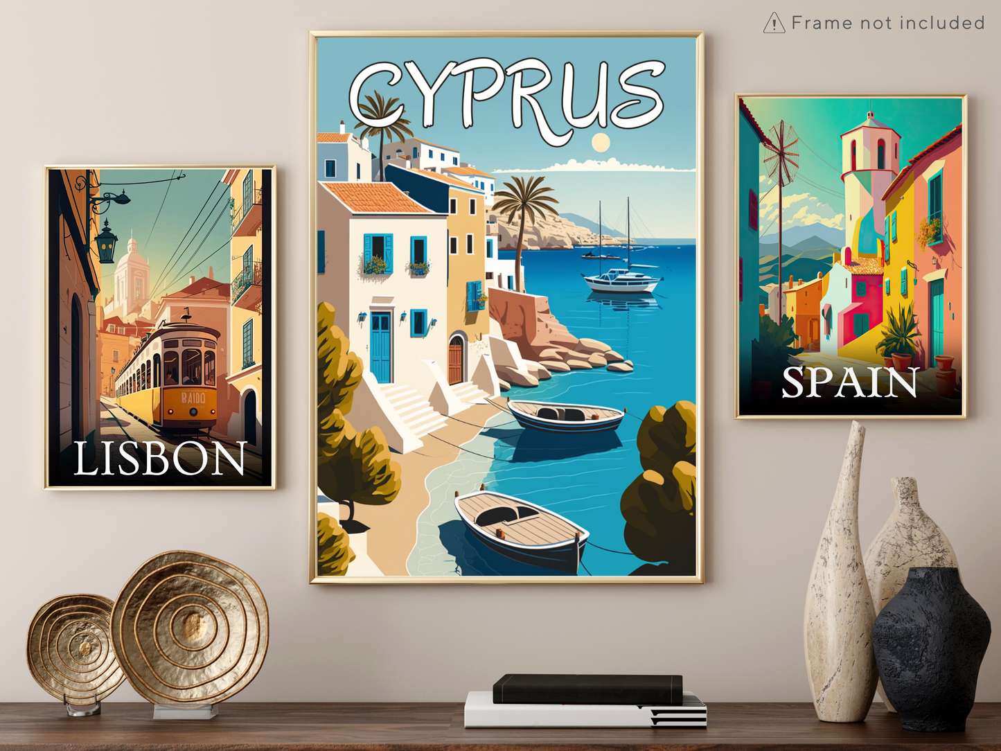 Cyprus Printed Poster