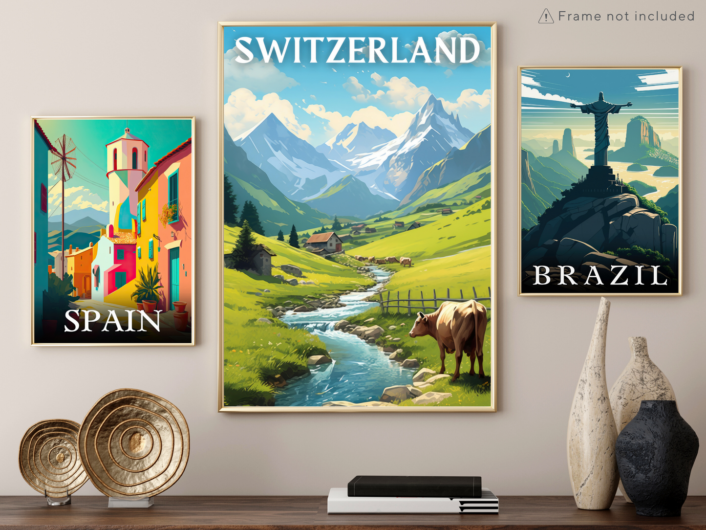 Switzerland Printed Poster