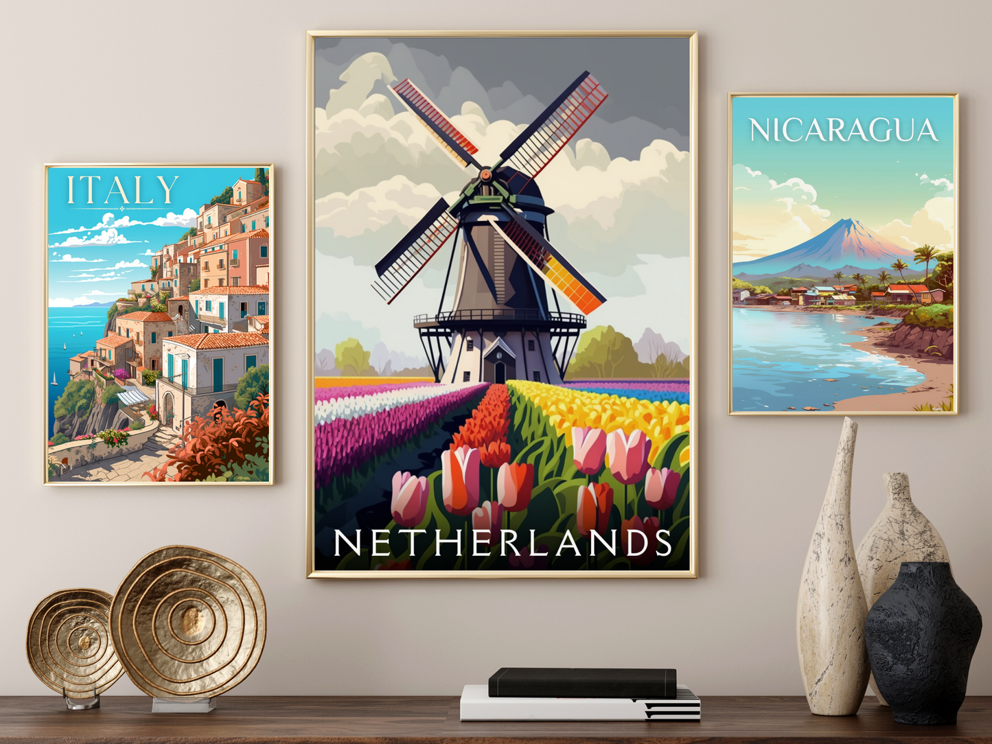 Netherlands Downloadable Poster