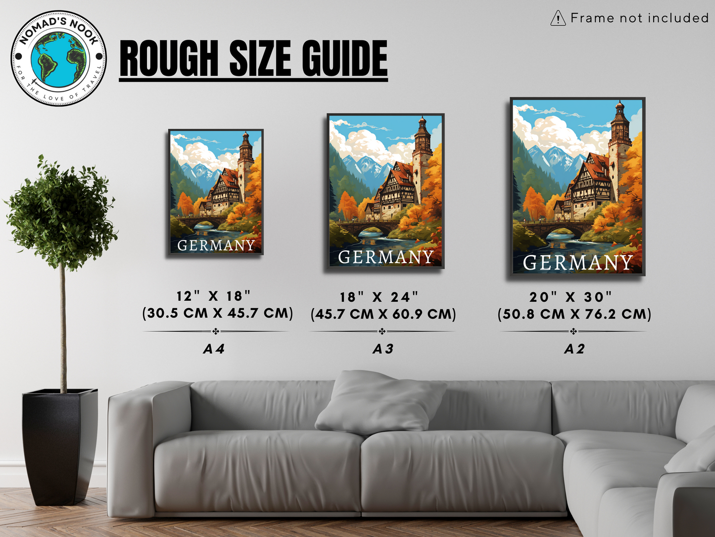 Germany Printed Poster