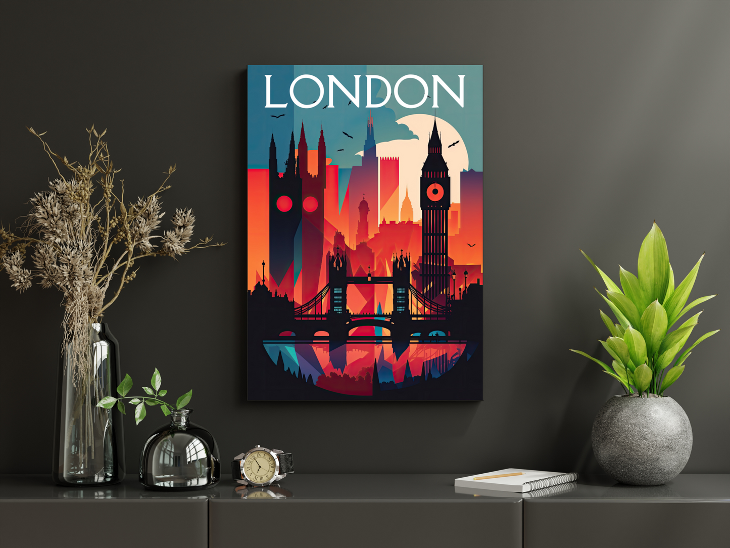 London Printed Poster