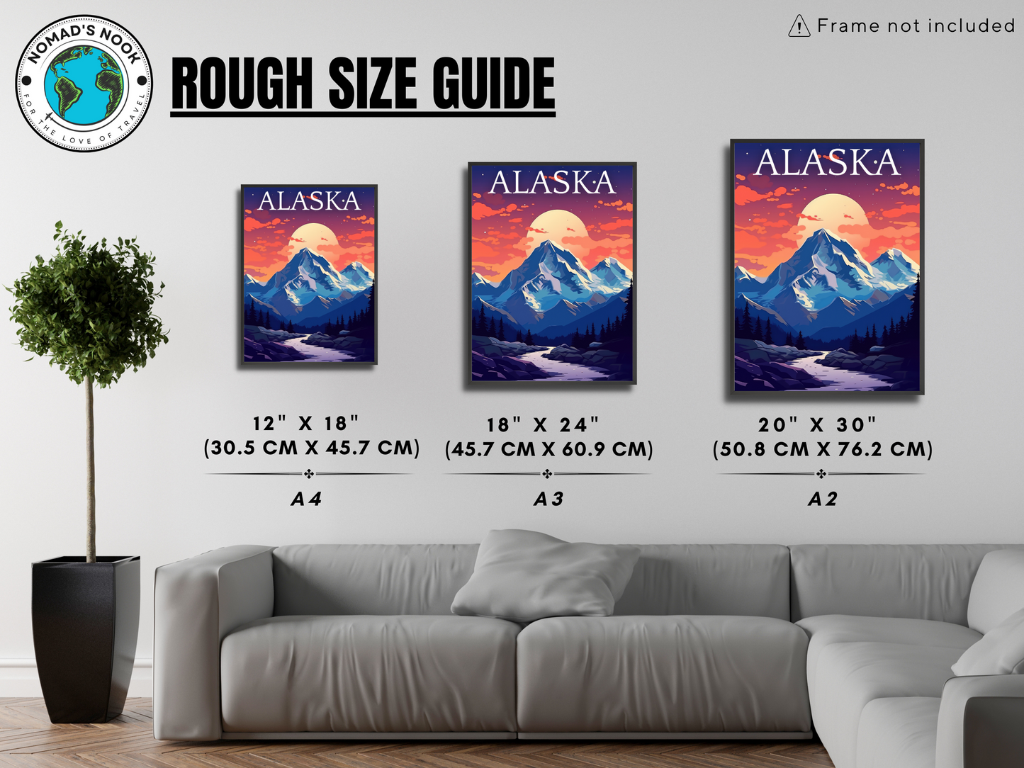 Alaska Printed Poster