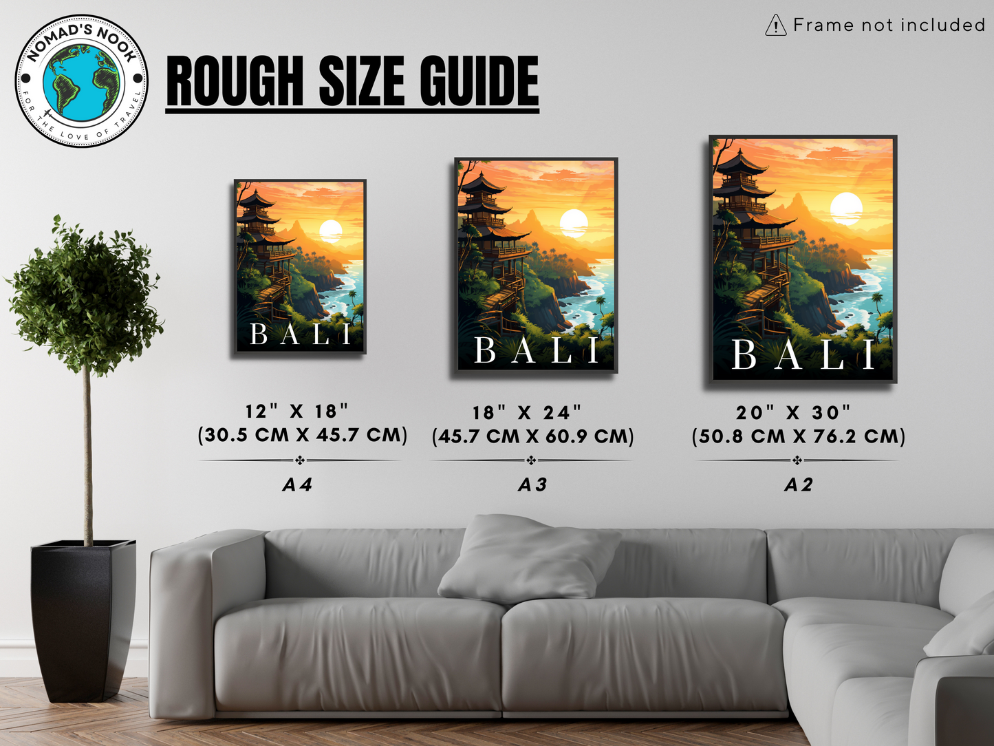 Bali Printed Poster