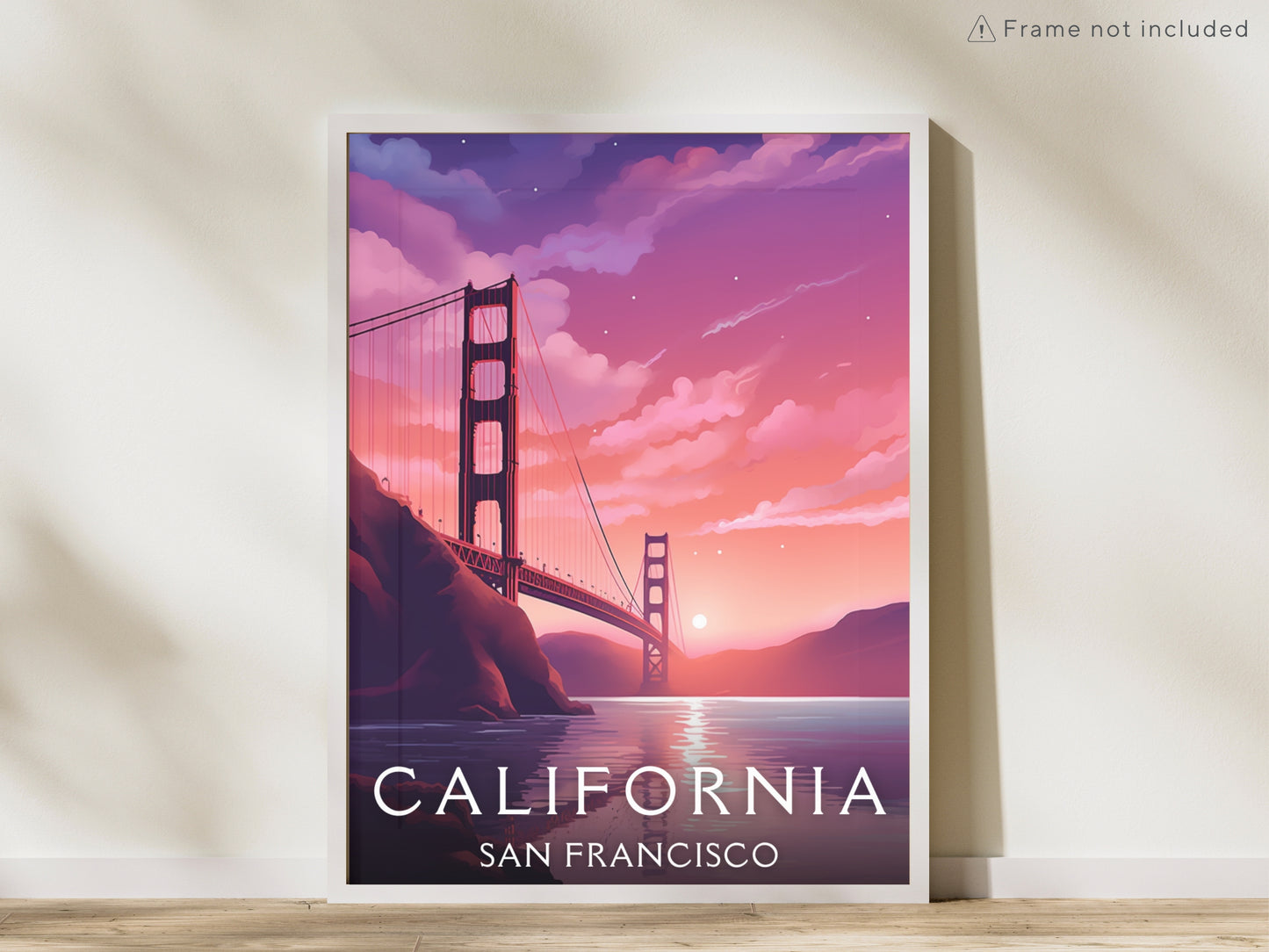 California (San Francisco) Downloadable Poster