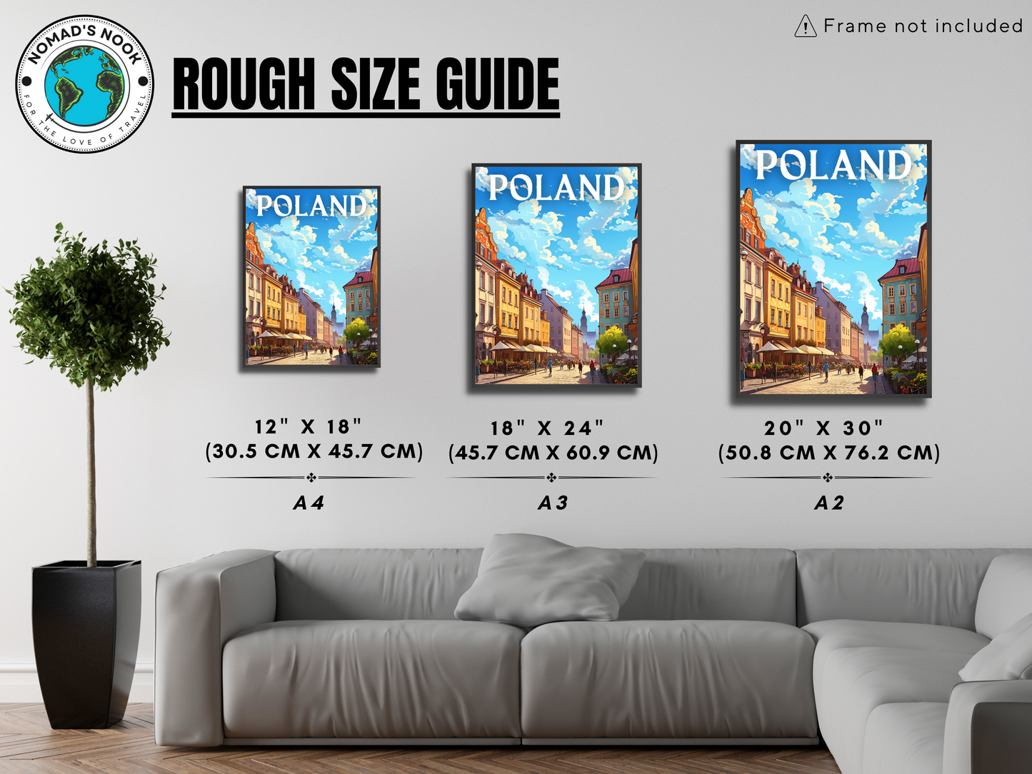 Poland Printed Poster