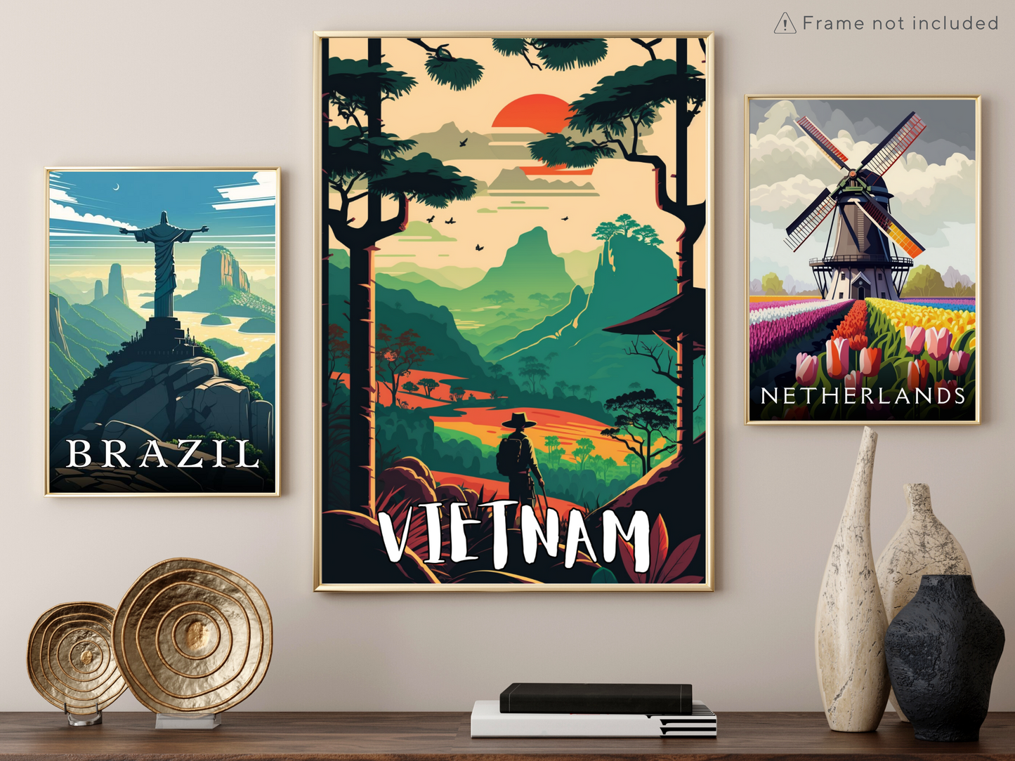 Vietnam Printed Poster