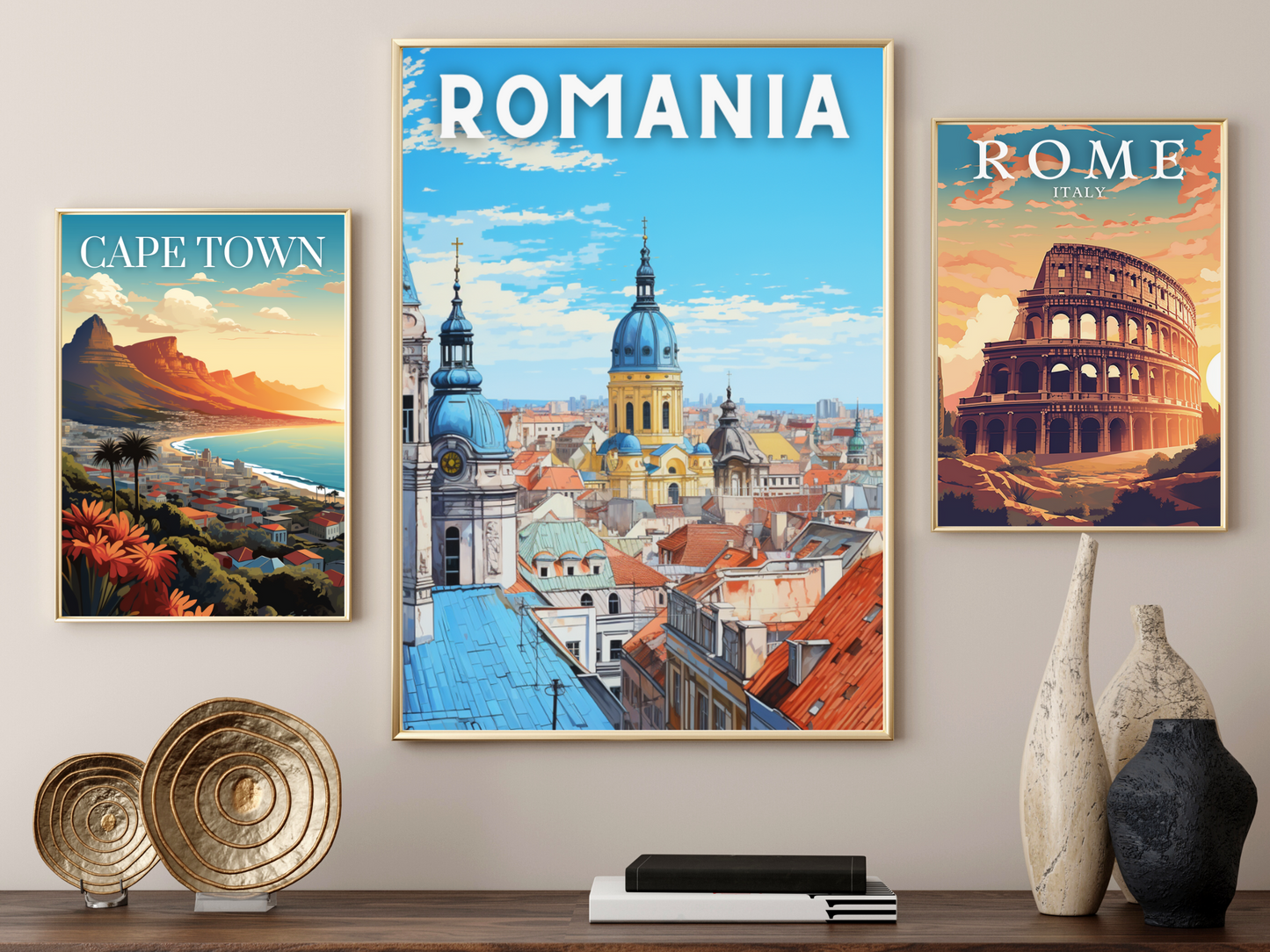 Romania Downloadable Poster