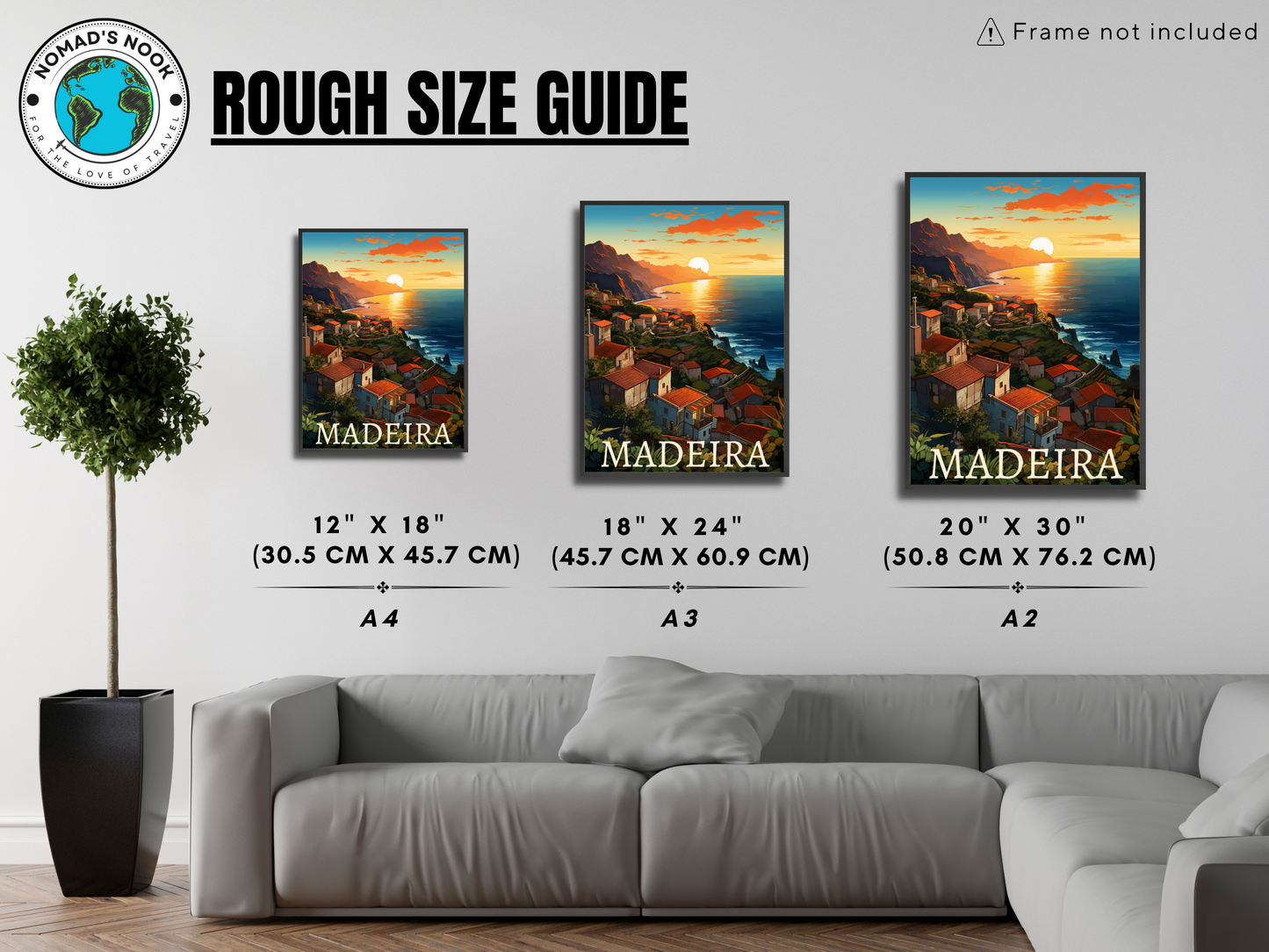 Madeira Printed Poster