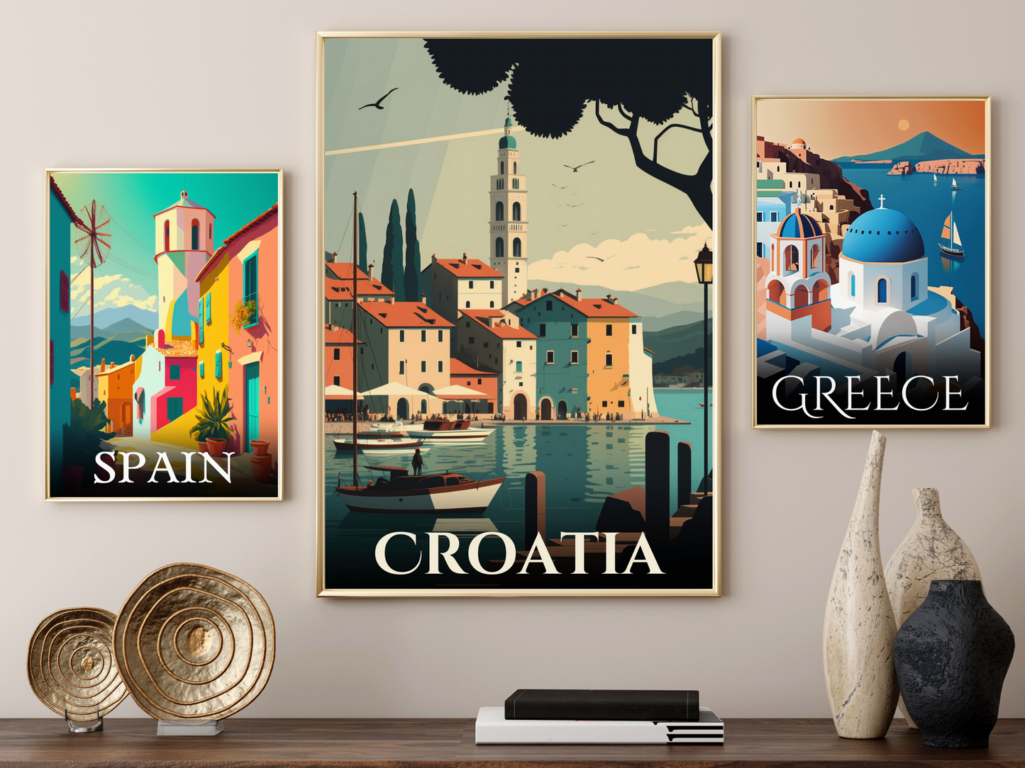 Croatia Downloadable Poster