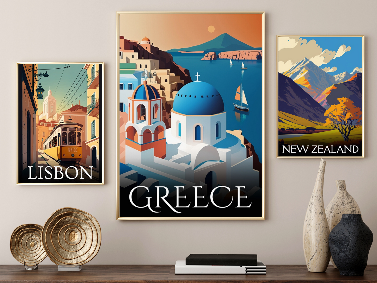 Greece Downloadable Poster