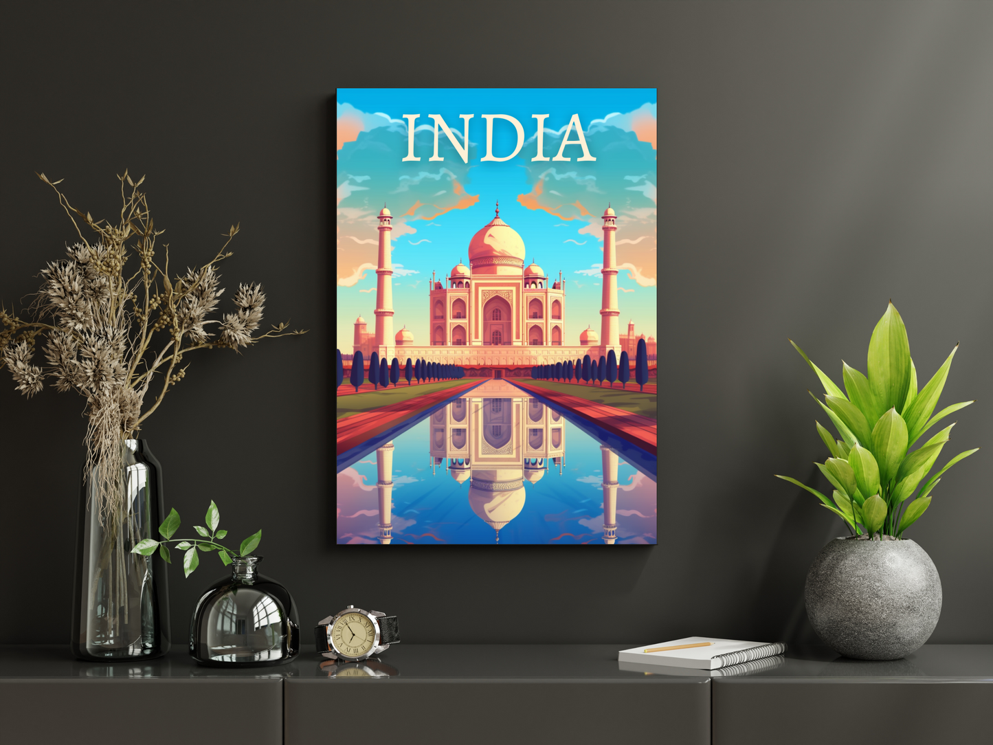 India Printed Poster