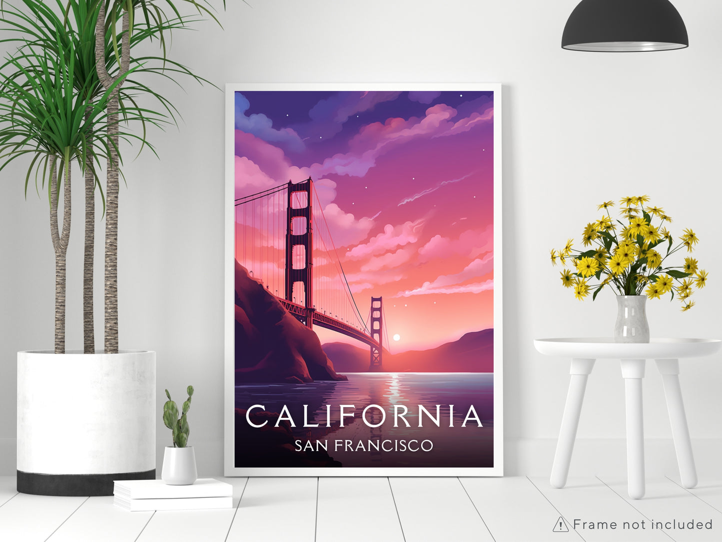 California (San Francisco) Downloadable Poster