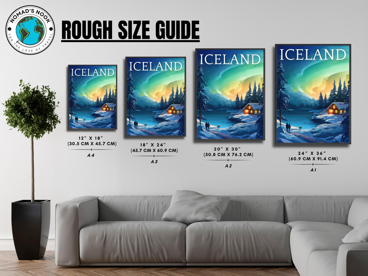 Iceland Printed Poster