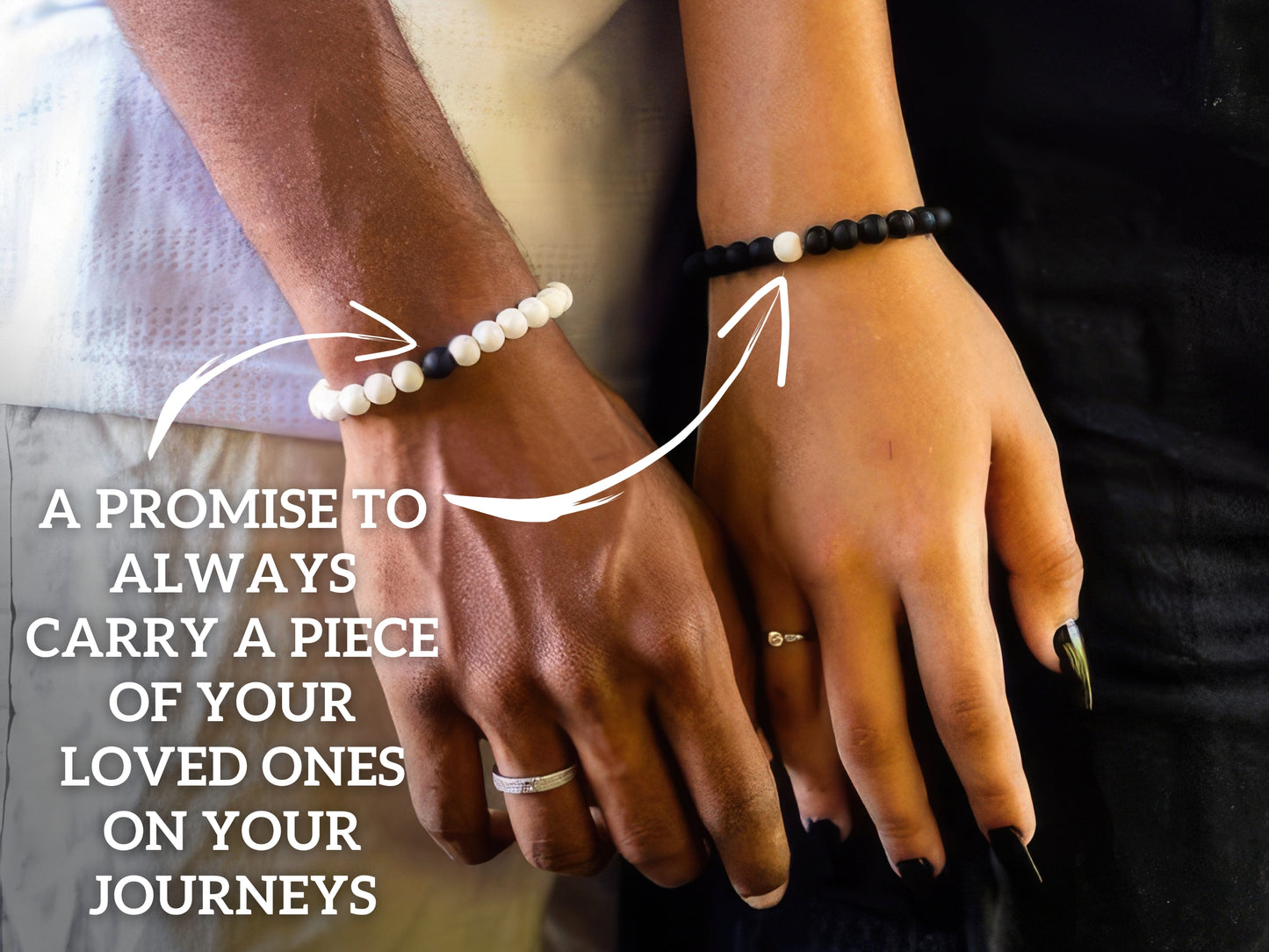 Wanderlust Stones Couple Bracelet